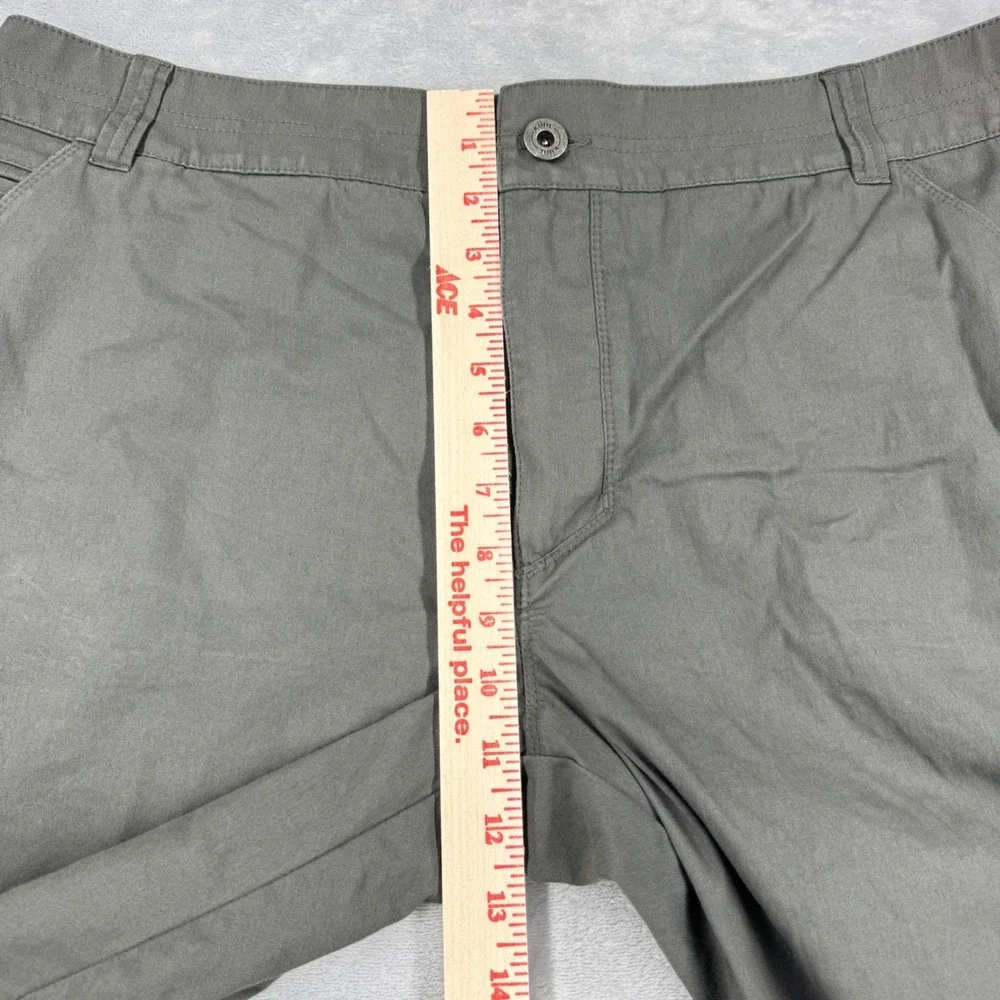 KUHL Resistor Lite Chino Shorts Mens 36 Green 10.5